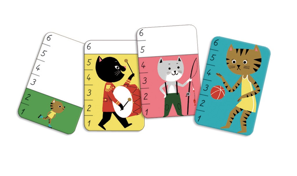 Bata - Miaou (Jeux de cartes Djeco) | magasindejouets.com